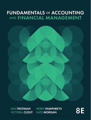 Trotman s Fundamentals of Accounting and Financial Management