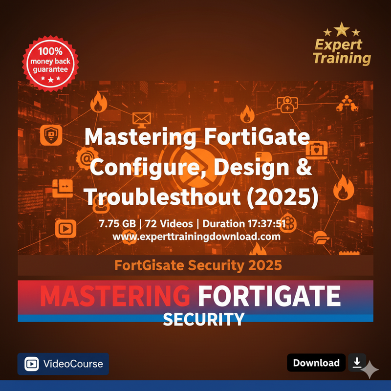 Mastering FortiGate Configure Design and Troubleshoot 2025