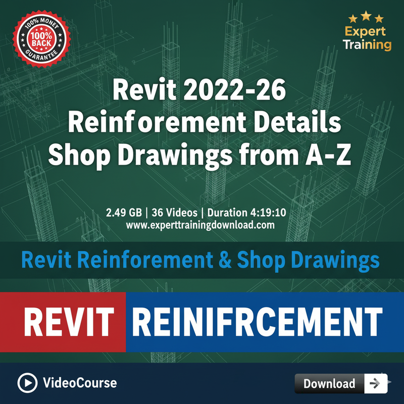 Revit Reinforcement Details and Shop Drawings Course 2025