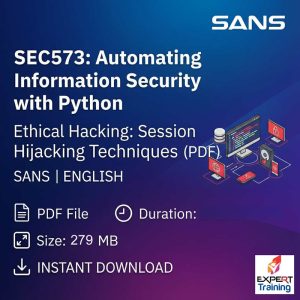 SEC573: Automating Information Security with Python (PDF)