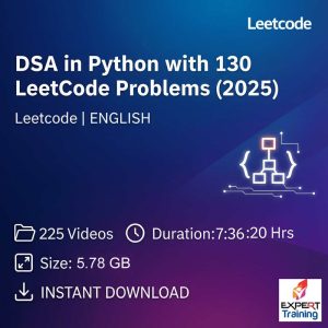 DSA in Python with 130 LeetCode Problems (2025)