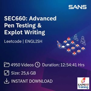 SEC660: Advanced Pen Testing & Exploit Writing