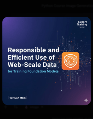 Responsible Use of Web Scale Training Data