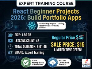 React Beginner Projects 2026: Build Portfolio Apps