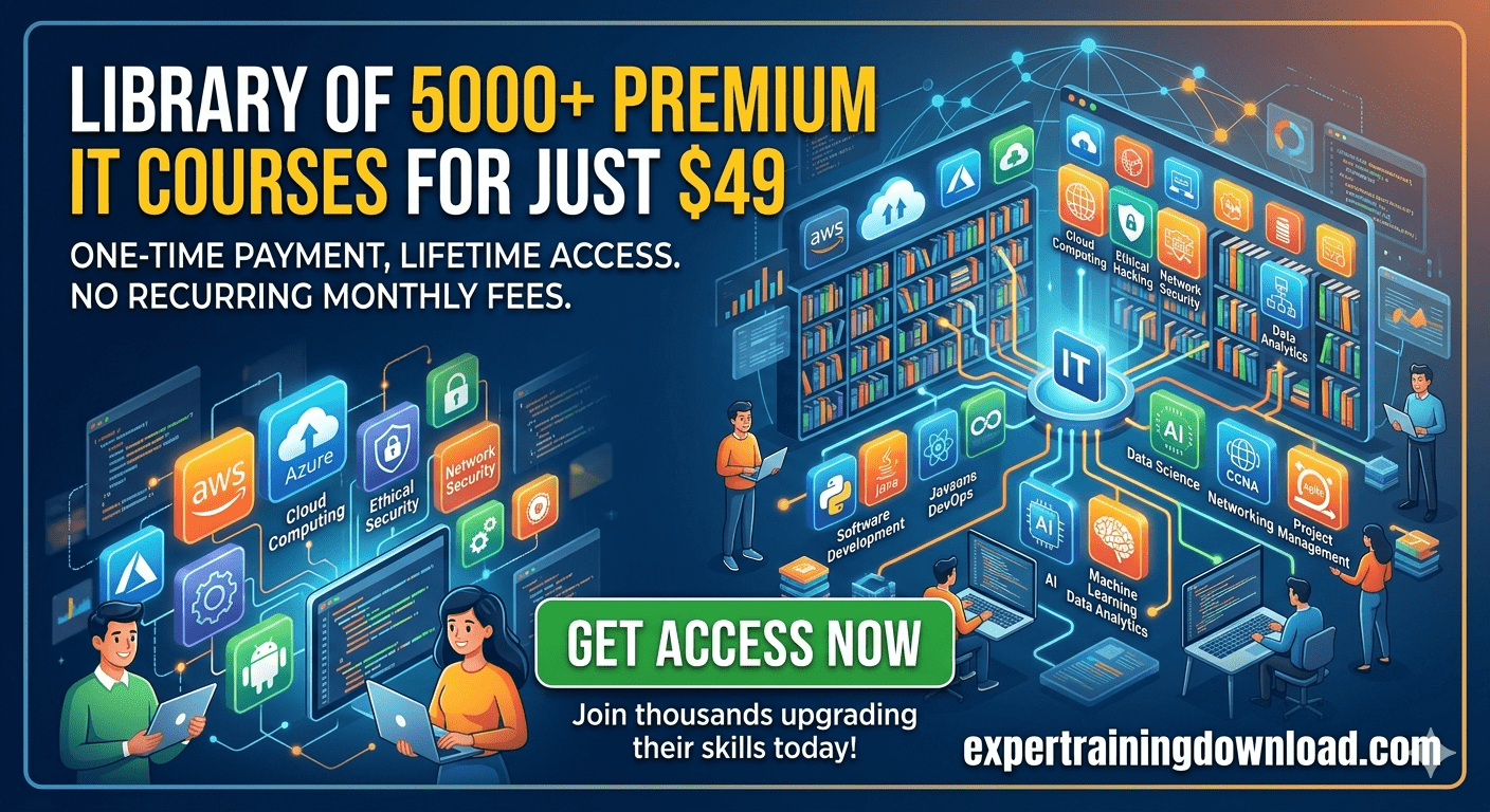 Want Unlimited Access to 5000+ IT Courses for Just $49?