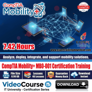 CompTIA Mobility+ MB0-001 Certification Training