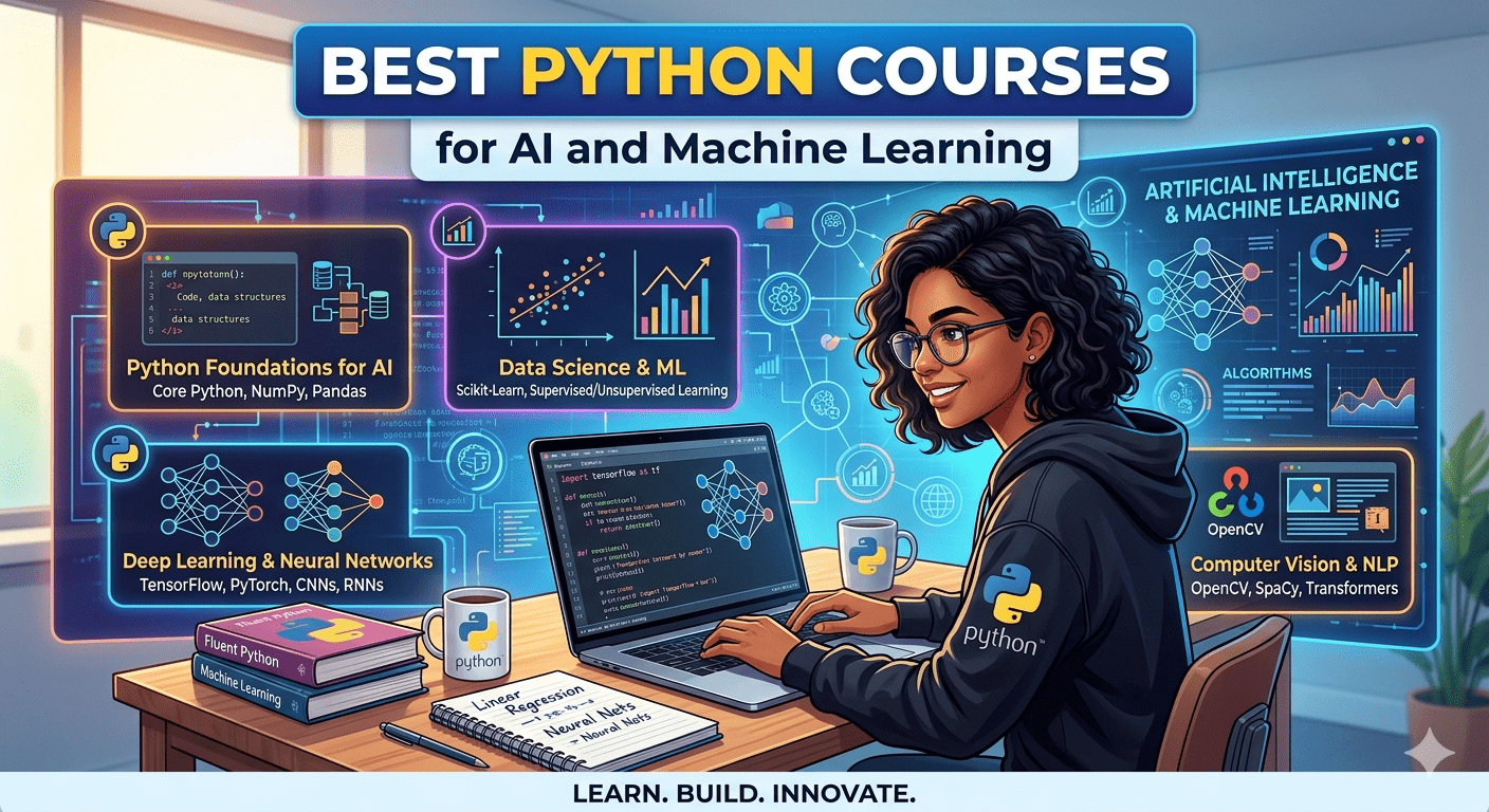 Best Python Courses for AI and Machine Learning