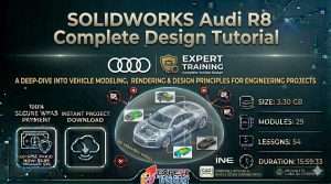 SOLIDWORKS Audi R8 Complete Design Tutorial